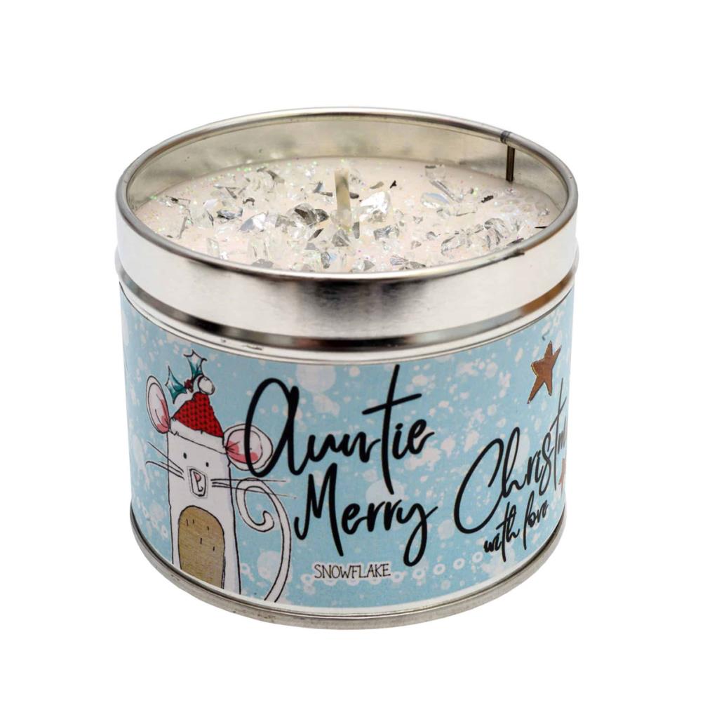 Best Kept Secrets Auntie Merry Christmas Tin Candle £8.99